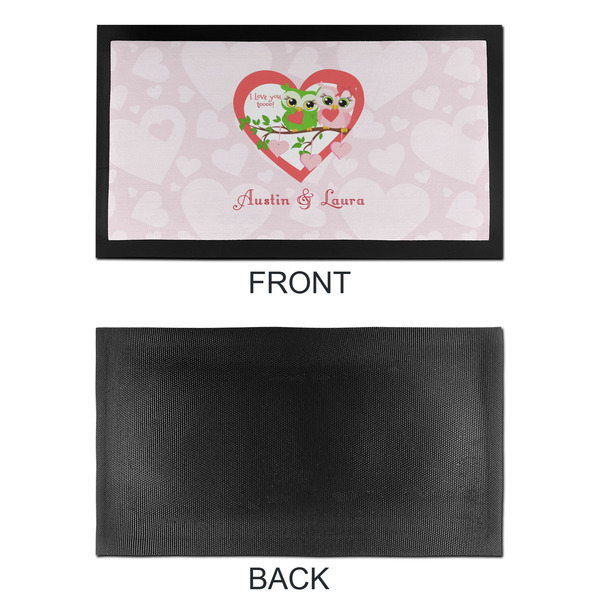Valentine Owls Bar Mat - Small - APPROVAL