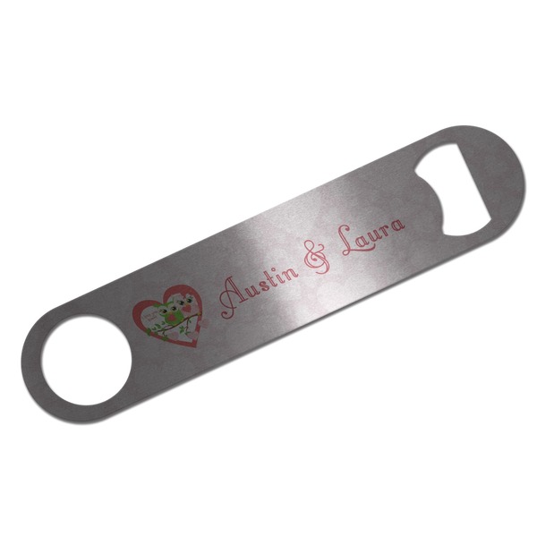 Valentine Owls Bar Opener - Front