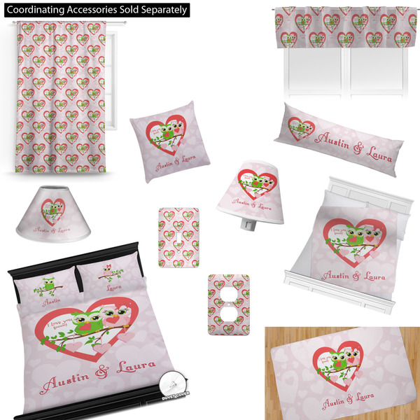 Valentine Owls Bedroom Decor & Accessories2
