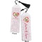 Valentine Owls Bookmark with tassel - Front and Back