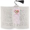 Valentine Owls Bookmark with tassel - In book