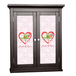 Valentine Owls Cabinet Decal - Custom Size (Personalized)