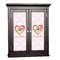 Valentine Owls Cabinet Decal - Medium (Personalized)
