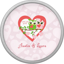 Valentine Owls Cabinet Knob (Personalized)