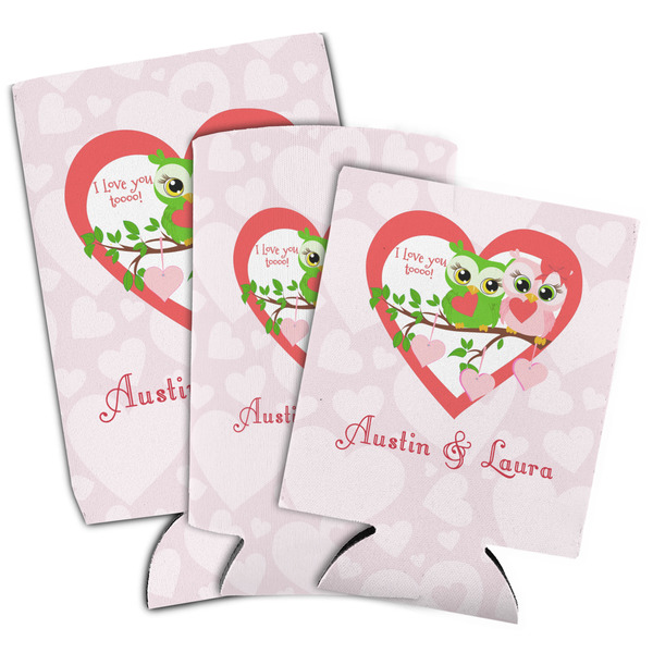 Valentine Owls Can Coolers - PARENT/MAIN