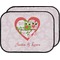 Valentine Owls Car Floor Mats (Back Seat) (Personalized)