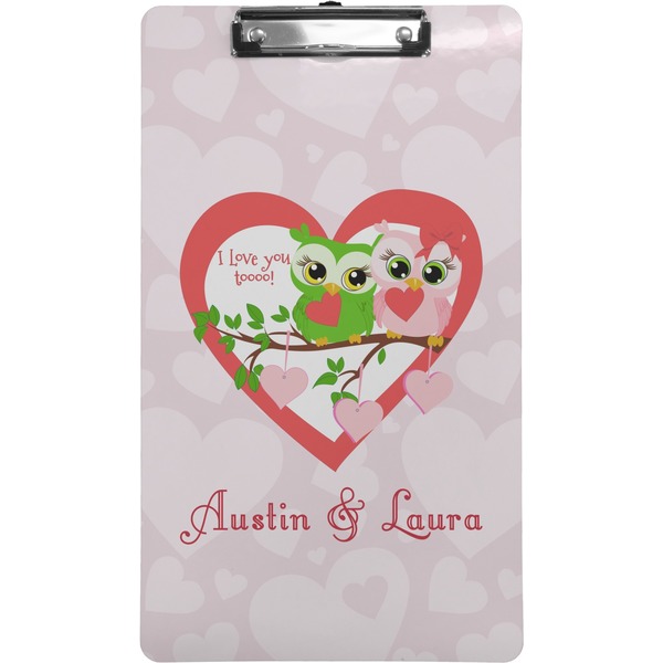 Valentine Owls Clipboard (Legal)