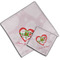 Valentine Owls Cloth Napkins - Personalized Lunch & Dinner (PARENT MAIN)
