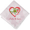 Valentine Owls Cloth Napkins - Personalized Lunch (Folded Four Corners)