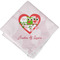 Valentine Owls Cloth Napkin w/ Couple's Names