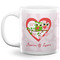 Valentine Owls Coffee Mug - 20 oz - White