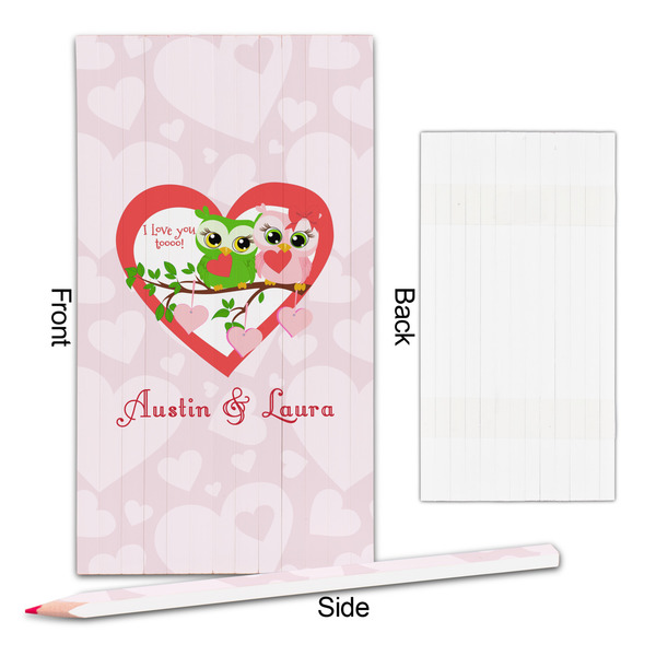 Valentine Owls Colored Pencils - Approval