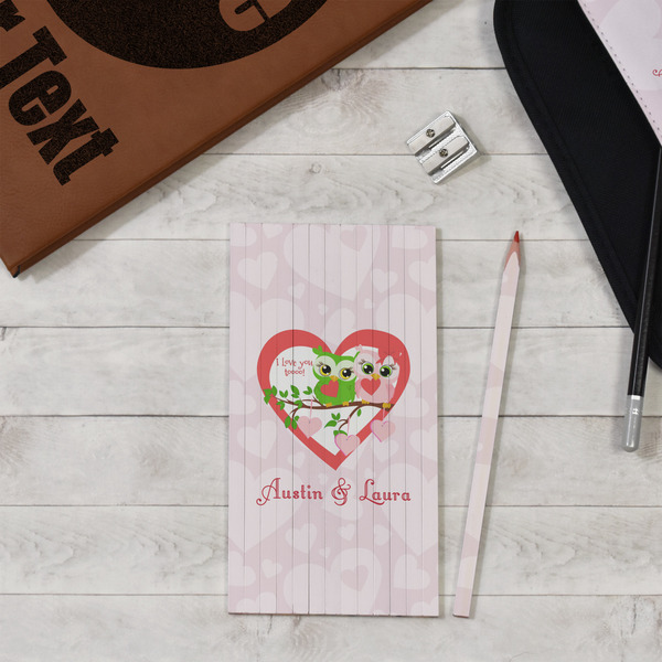 Valentine Owls Colored Pencils - In Context