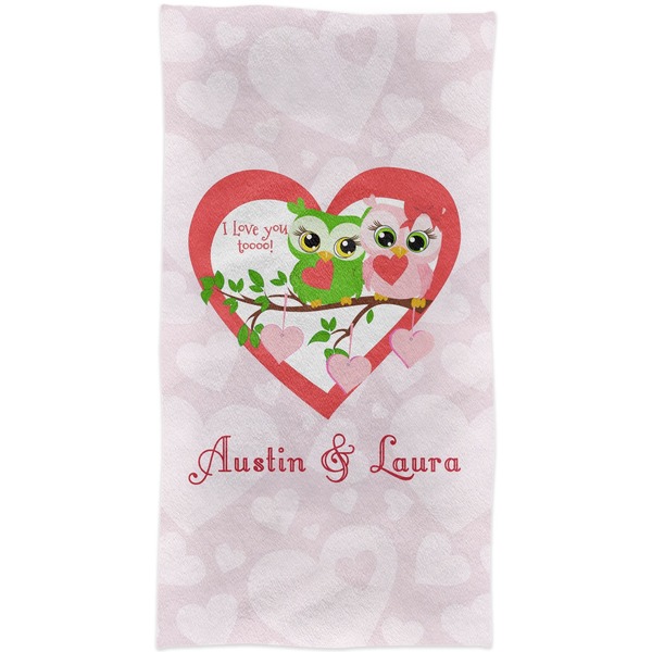 Valentine Owls Crib Comforter/Quilt - Apvl