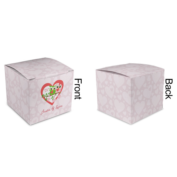Valentine Owls Cubic Gift Box - Approval