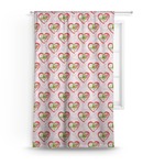 Valentine Owls Curtain - 50"x84" Panel (Personalized)