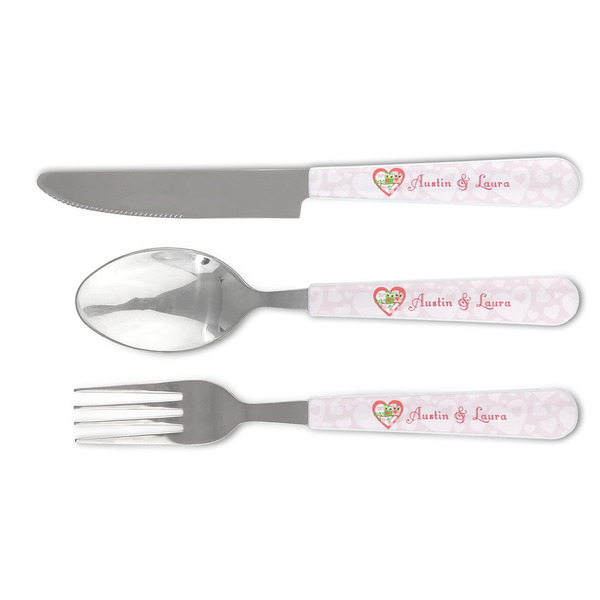 Custom Valentine Owls Cutlery Set (Personalized)