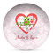 Valentine Owls DecoPlate Oven and Microwave Safe Plate - Main