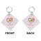 Valentine Owls Diamond Keychain (Front + Back)