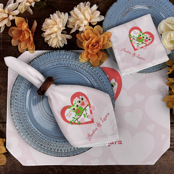Valentine Owls Dining Set