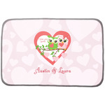 Valentine Owls Dish Drying Mat (Personalized)