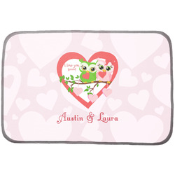 Valentine Owls Dish Drying Mat (Personalized)