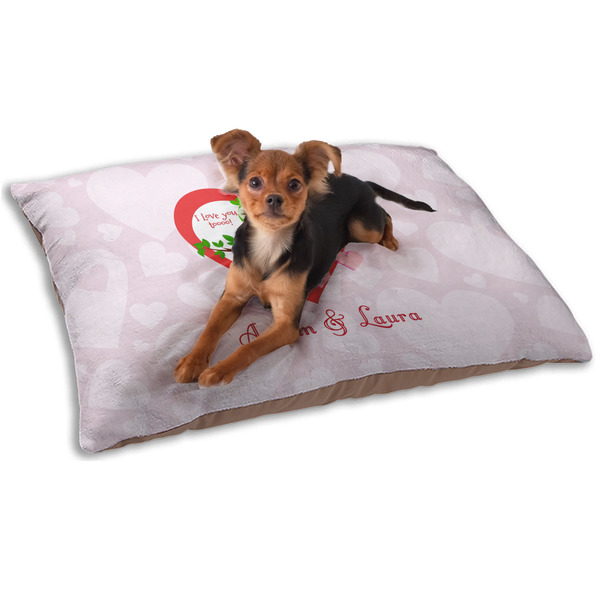 Valentine Owls Dog Bed - Small LIFESTYLE