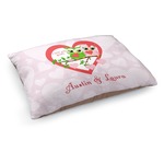 Valentine Owls Dog Bed - Medium w/ Couple's Names