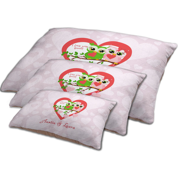 Valentine Owls Dog Beds - MAIN (sm, med, lrg)