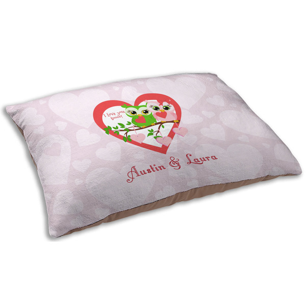 Valentine Owls Dog Beds - SMALL