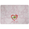 Valentine Owls Dog Food Mat - Small without bowls
