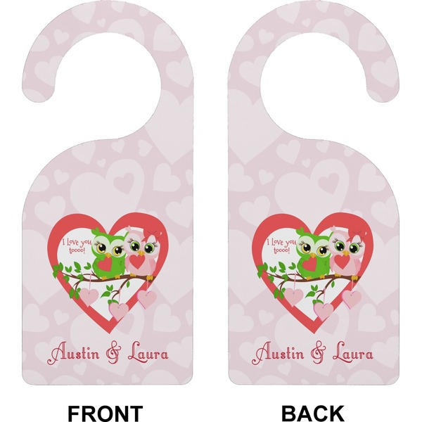 Valentine Owls Door Hanger (Approval)