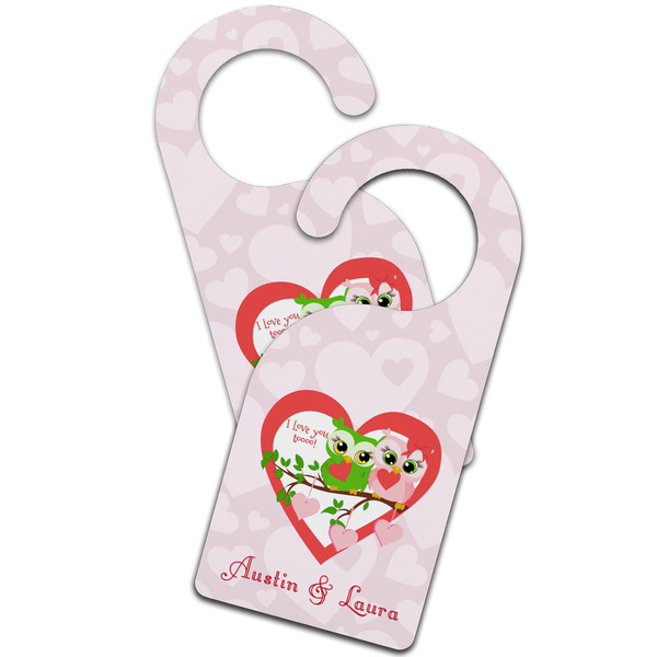Valentine Owls Door Hanger - MAIN