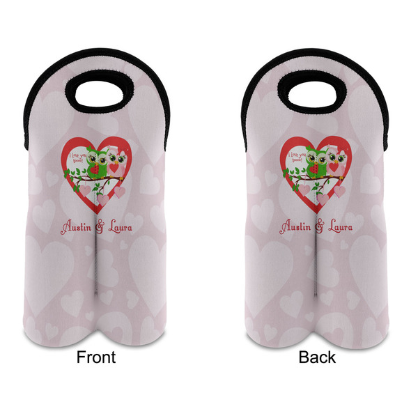 Valentine Owls Double Wine Tote - APPROVAL (new)