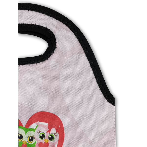 Valentine Owls Double Wine Tote - Detail 1 (new)