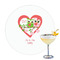 Valentine Owls Drink Topper - Large - Single with Drink