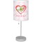 Valentine Owls Drum Lampshade with base included