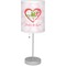 Valentine Owls Lamp with Drum Shade (Personalized)