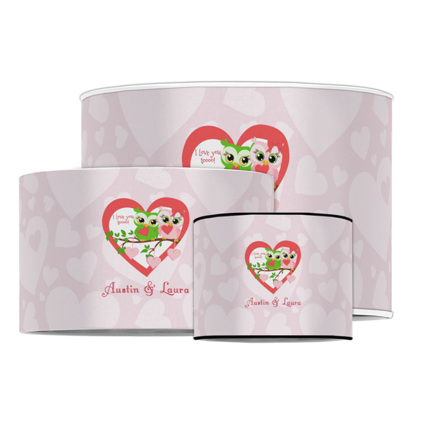 Valentine Owls Drum Lampshades - MAIN