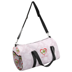 Valentine Owls Duffel Bag - Small (Personalized)