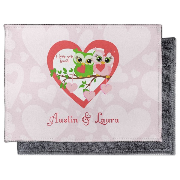 Valentine Owls Electronic Screen Wipe - Flat