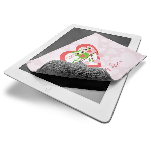 Valentine Owls Electronic Screen Wipe - iPad