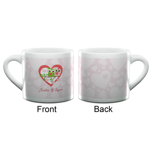 Valentine Owls Espresso Cup - 6oz (Double Shot) (APPROVAL)