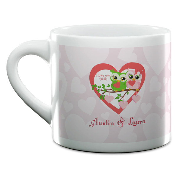 Valentine Owls Espresso Cup - 6oz (Double Shot) (MAIN)