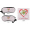 Valentine Owls Eyeglass Case & Cloth (Approval)