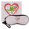 Valentine Owls Eyeglass Case & Cloth (Personalized)