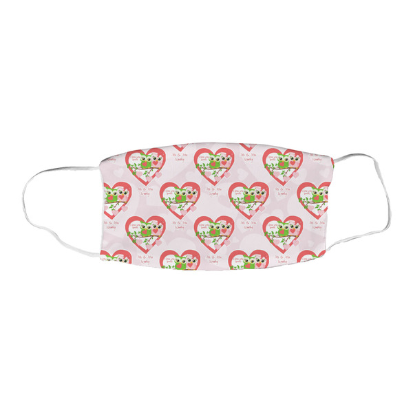 Valentine Owls Fabric Face Mask