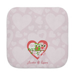 Valentine Owls Face Towel (Personalized)