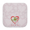 Valentine Owls Face Cloth-Rounded Corners