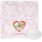 Valentine Owls Washcloth (Personalized)